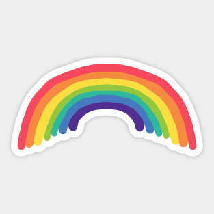 Crayon Colorful Rainbow Sticker